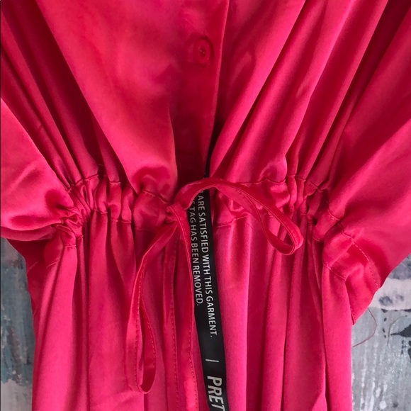 Pretty Little Thing pink jumpsuit - Picture 5 of 6